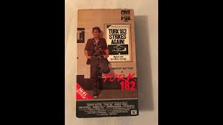 Opening and Closing to Turk 182 VHS 1985 [upl. by Esyla638]