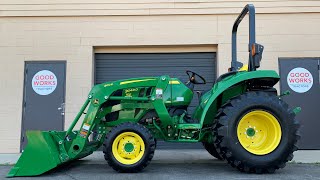 JOHN DEERE 3043D THROWBACK FARM TRACTOR 👨‍🌾🚜👩‍🌾 [upl. by Toddie]