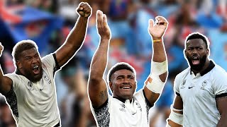 Dont miss these unbelievable Fiji fulltime scenes  Rugby World Cup 2023 [upl. by Eudocia155]