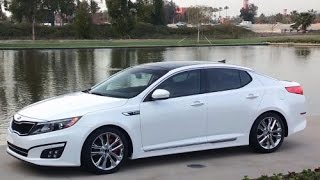 2015 Kia Optima Start Up and Review 24 L 4Cylinder [upl. by Aerdnaek]