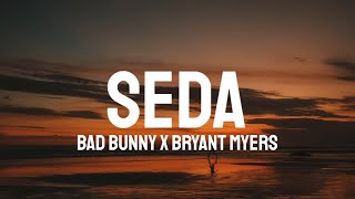 Bad Bunny amp Bryant Myers  SEDA LetraLyrics [upl. by Hooke648]