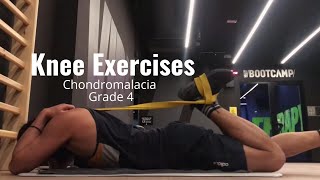 Knee Exercises  Chondromalacia Patella Grade 4 [upl. by Eenehs]