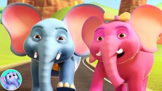 एक मोटा हाथी Ek Mota Hathi Hindi Nursery Rhyme And Kids Song [upl. by Andromada]