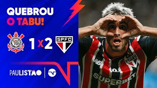 CALLERI E LUIZ GUSTAVO CRAVAM E SÃO PAULO VENCE A 1ª NA NEO QUÍMICA CORINTHIANS 1 X 2 SÃO PAULO [upl. by Esinaj]