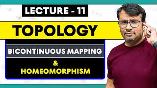 Topology  Bicontinuous Mapping and Homeomorphism in Topology  Concepts With Example by Gp sir [upl. by Bertrand350]