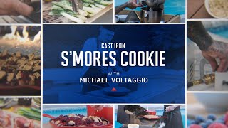 Outdoor Cooking with the Voltaggios — Cast Iron S’mores Cookie — Short Video [upl. by Gherardo198]