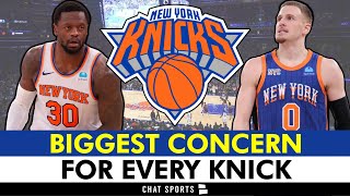 NY Knicks BIGGEST CONCERN For Every Player In The Rotation [upl. by Sollars]