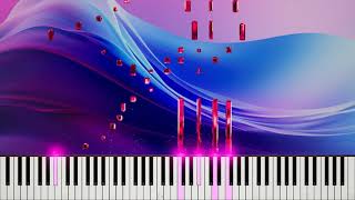 10 Levels of Howls Moving Castle Piano Tutorial Synthesia  Akmigone [upl. by Ytte]