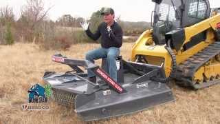 Bradco Ground Shark Extreme Duty Brush Cutter Interview with Clay Walker [upl. by Aneekas]