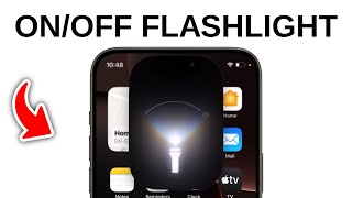 How to Turn OnOff Flashlight With Action Button on iPhone  iOS 18 [upl. by Mullane]