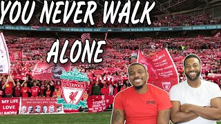 American brothers react toLiverpool FC amp 95000 Australian fans sing quotYoull Never Walk Alone [upl. by Theran]