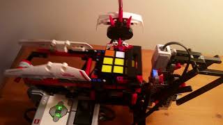 MindCub3r EV3 Rubik’s Cube Solver [upl. by Rapsag535]