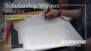 Scholarship Winner Zoes Insights into Entering the Essay Competition [upl. by Attlee682]