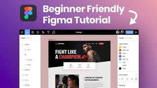 Introducing Figma A Beginners Tutorial 2023 UI UX Design [upl. by Anne-Corinne]