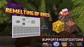 Easy remelting of ores Обзор мода [upl. by Nosremaj970]