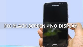 How To Fix Black Screen Problem on Samsung Galaxy Fix Black screen No Display Phone [upl. by Kei492]