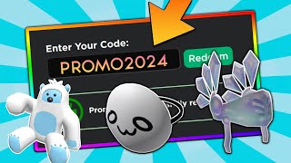 7 NEW CODES ALL JUNE 2024 Roblox Promo Codes For ROBLOX FREE Items and FREE Hats 2024 UPDATED [upl. by Thun]