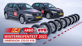 ACEWinterreifentest 2023 – Zehn Reifen für SUV und Co [upl. by Yasmeen]