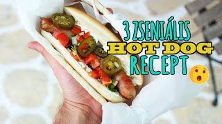 3 király hot dog recept [upl. by Eniamraj831]