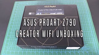 Asus ProArt Z790 Creator Wifi Motherboard Unboxing [upl. by Zulch]