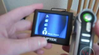 Aiptek PHD 720p Camcorder Review amp Unboxing [upl. by Ginnifer]