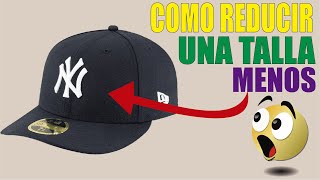 como reducir una talla menos a una gorra new era paso a paso para principiantes [upl. by Allicserp927]