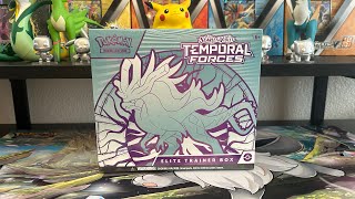 Pokémon TCG Scarlet amp Violet  Temporal Forces Elite Trainer Box Flutter Mane [upl. by Irme9]