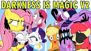 My Little Pony Darkness is Magic V2 VS Friday Night Funkin  Kindness Kerfuffle amp Cutscenes FNF MOD [upl. by Cathie]