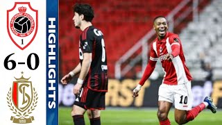 Royal Antwerp vs Standard Liège 60 Highlights  Jupiler Pro League 2023  D1A [upl. by Stasny]