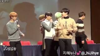 Thaisub 160103 BTS Jimin and Jin tease a noona fan  Bundang Fansign by  hiJihye [upl. by Euqina]