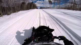 Maine Snowmobiling 2014 quotThe Countyquot [upl. by Davena]