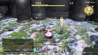 Final Fantasy XIVA Realm Reborn  Escape from Castrum Centri battle and cutscene [upl. by Gilberta481]