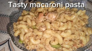 Tasty macaroni pasta recipe test in my kitchen [upl. by Lohrman810]