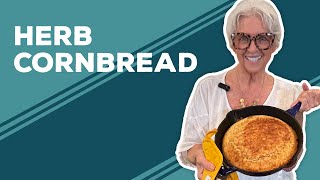 Love amp Best Dishes Herb Cornbread Recipe  How to Make Cornbread from Scratch [upl. by Norward]