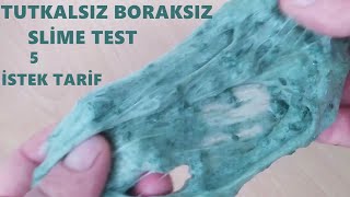 Tutkalsız boraksız SLİME NASIL YAPILIRTEST SLİME YAPIMI SLAYM NASIL YAPILIRŞampuanŞEKER ile slim [upl. by Alioz]