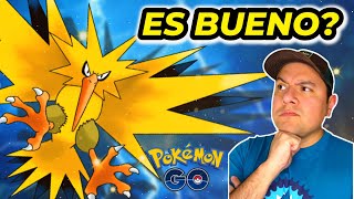 Descubre si ZAPDOS vale la pena en Pokemon GO [upl. by Asile]