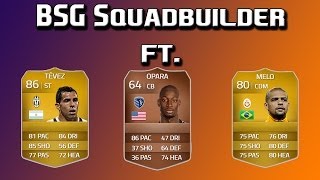 FUT 14  BSG Hybrid ft TevezOpara und Melo  Squadbuilder  Tore 4 [upl. by Elletnwahs]