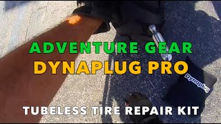 Adventure Gear  DYNAPLUG PRO Tubeless Tire Repair KIT [upl. by Cooperstein162]