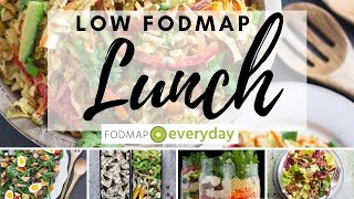 Low FODMAP Lunch Recipes and Ideas [upl. by Tomi]