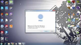 Comment installer et cracker Prezi Desktop Partie 1 [upl. by Neerbas]