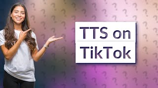 How do I use TTS on TikTok live [upl. by Olnton]