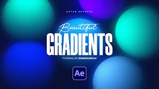 Make Anything Cinematic With Gradients in After Effects [upl. by Einatsed]