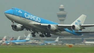 Vliegtuigen spotten op Schiphol  Plane spotting at Schiphol [upl. by Halet]