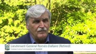 Interview Roméo Dallaire on Rwanda and R2P [upl. by Bible]