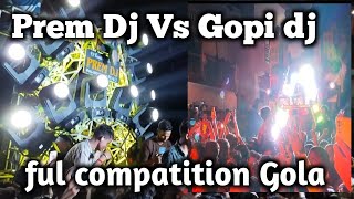 prem dj mau vs Gupta dj gola bajar full competition ganpati visarjan gola 2024 [upl. by Essirahs436]