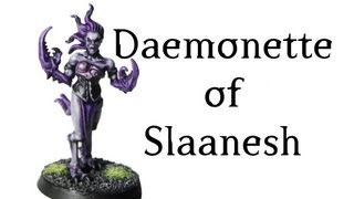 How to Paint Daemonettes of Slaanesh for Warhammer 40k or Warhammer Fantasy [upl. by Ahtis]