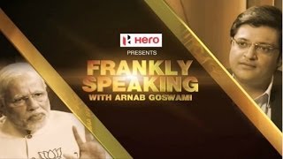 Frankly Speaking with Narendra Modi  Full Interview [upl. by Akitahs]