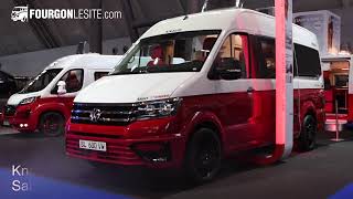 Prototypes Knaus quotSaint amp Sinnerquot sur VW Crafter  en exclu au salon de Stuttgart [upl. by Anizor]