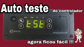 Como fazer o auto teste controlador esltat ems 55 versão 116 coca cola [upl. by Amory]