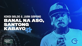 Kokoi Baldo Juan Gapang  Banal na Aso Santong Kabayo FULL PERFORMANCE w Lyrics [upl. by Duyne]